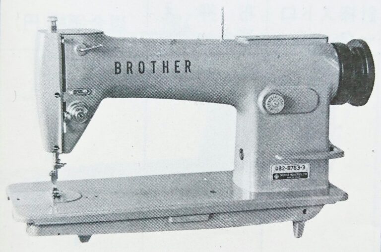 ブラザー DB2B763：1本針本縫ミシン ミシンの世紀