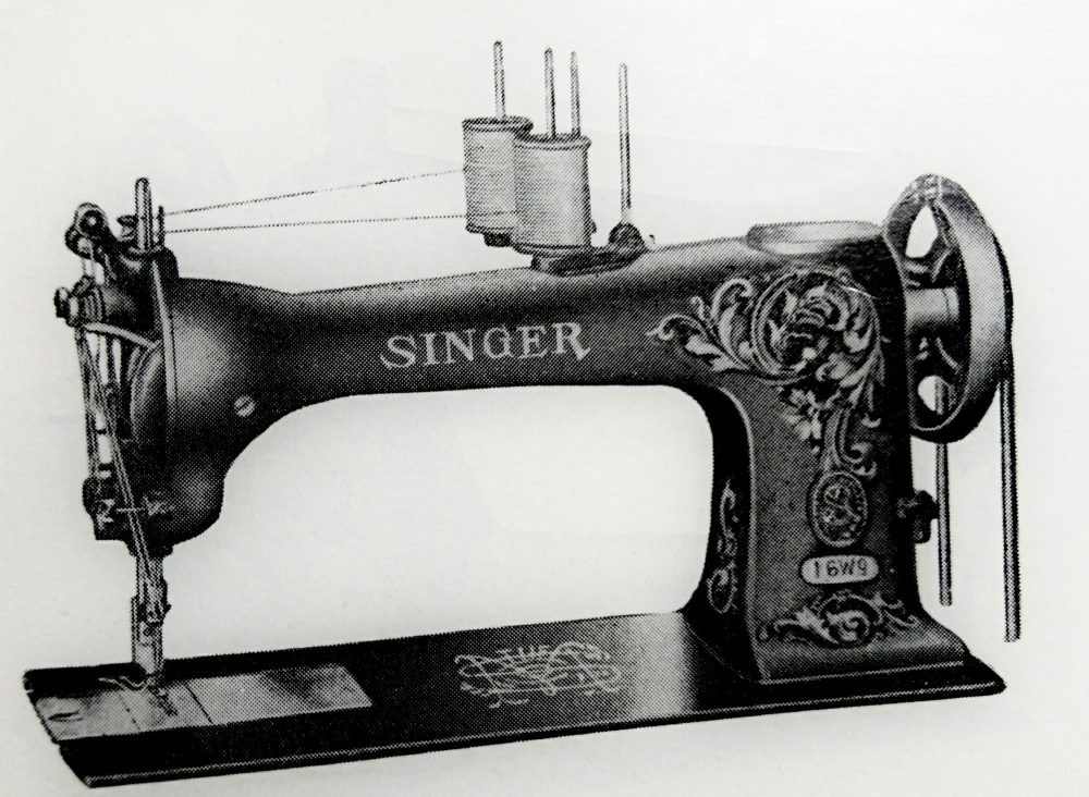 singer 16W2:手袋甲飾用(手袋飾縫用)ミシン