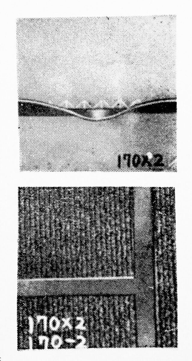 ルイス 170×2 & 170-2（縁取端縫本縫ミシン）の縫見本